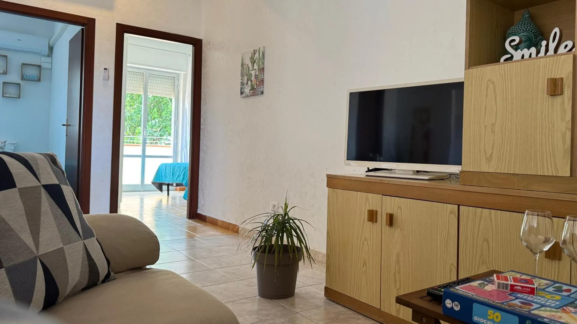 Relax And Comfort 3 Bedrooms With Ac Near The Beach With Terrace And Free Parking 알카모 0*,  이탈리아
